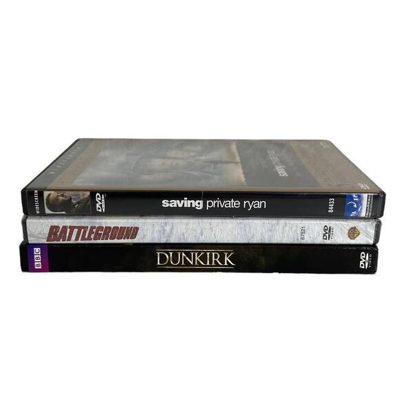 Saving Private Ryan, Battleground, Dunkirk DVD Bundle - Picture 2 of 6